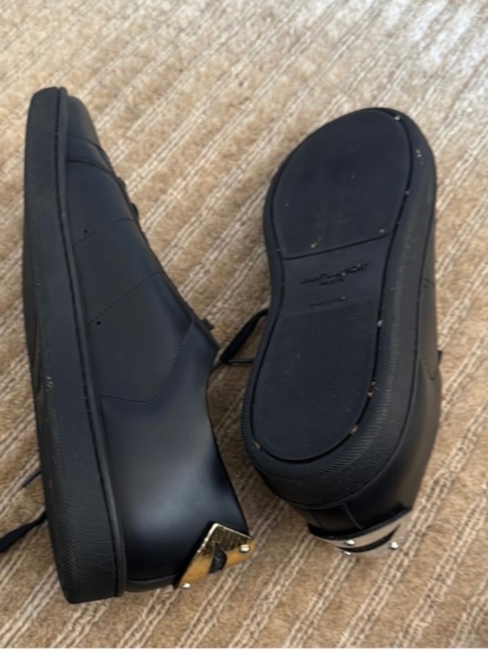 Like New Saint Laurent Black Sneakers EU38 - Picture 3 of 4
